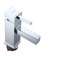 Brass Single Lever Square basin faucets taps with one handle basin mixer chromed